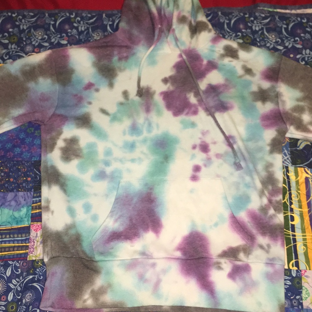 Faded Forever 21 Tie-Dye Hoodie